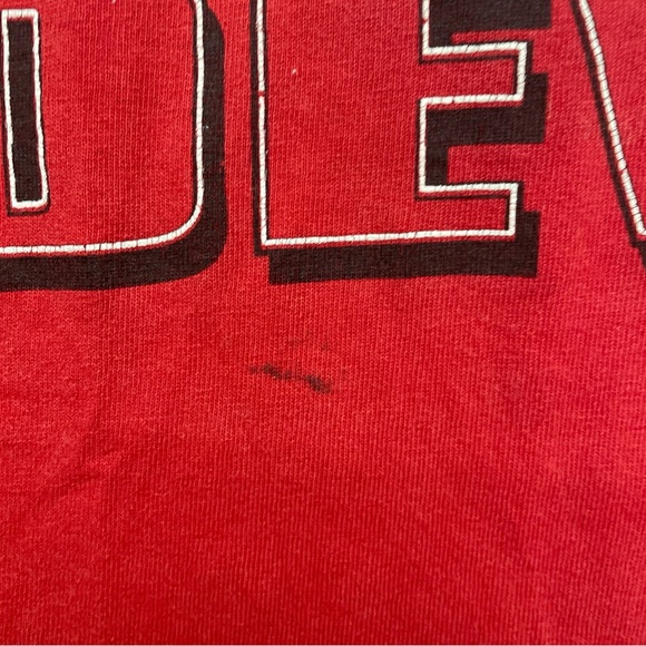 VTG Logo 7 NHL New Jersey Devils 1995 Stanley Cup Champions Graphic T Shirt Used - Picture 4 of 7